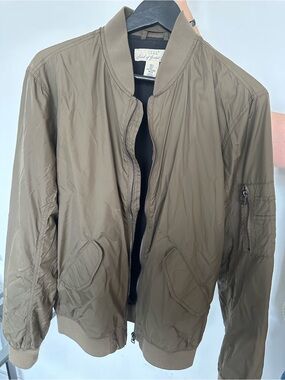 H&M Olive Green Men's Bomber Jacket